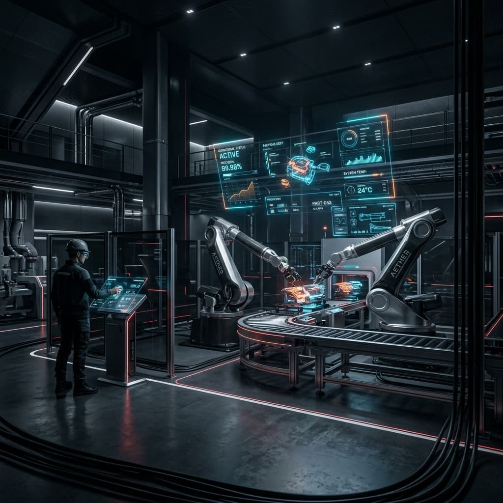 Sector industrial — IA y automatización para manufactura